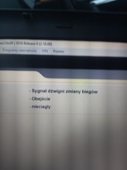 Citroen C4 Picasso półautomat po włączeniu wstecznego R nie jedzie