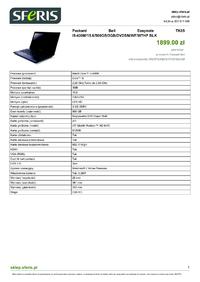 Packard Bell TK 85 - opinie i alternatywy do 2000 zł dla AutoCAD i biura