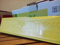 Jak rozpoznać, czy tonery KYOCERA TK-550M i Y są nowe czy zużyte?