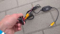 Podłączenie kamery cofania do samochodu - brak obrazu, wyjście mini jack 4 pin