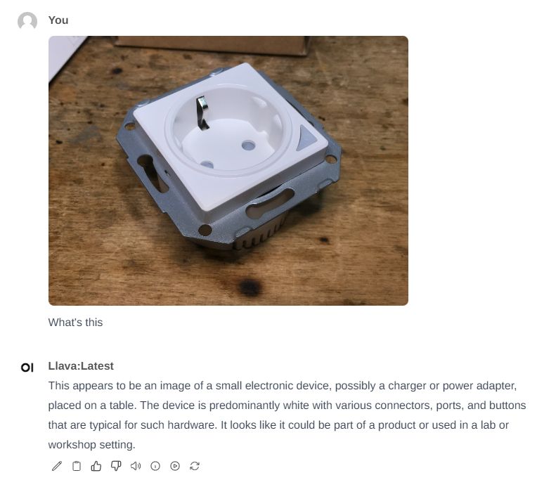 Electrical Socket on Workshop Table Electrical socket on a workshop table.