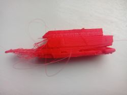 Drukarka 3D Homers Tarantula Pro. Gubi kroki z karty sd