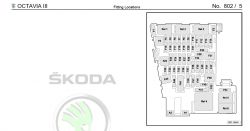 Skoda Octavia 3 - Stały plus na gniezdzie zaplaniczki/bezpiecznikach w kabinie