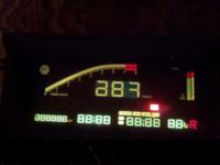 Naprawa wyświetlacza prędkościomierza Digifiz - niepełne cyfry