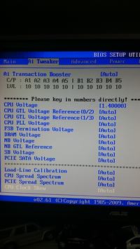 Jak podkręcić Q6600 do 3,2-3,4 GHz na Asus P5Q Deluxe?
