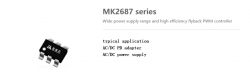 MK2687 Series - Flyback PWM Controller MK2687 series - wide power supply range and high efficiency flyback PWM controller.