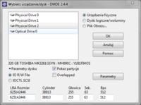 Dysk w obudowie USB wyświetla "dynamiczny nieprawidłowy"