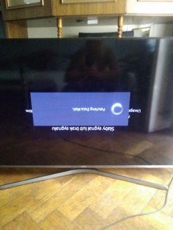 - Samsung tv wgrane źle oprogramowanie, obrócił się obraz