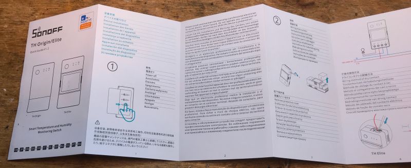 [ESP32] Termostat z wyświetlaczem i WiFi - Sonoff THR320D - aplikacja eWeLink