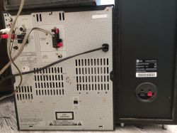 Łączenie wieży Kenwood XD 501 z pasywnym subwooferem LG - potrzebny wzmacniacz?