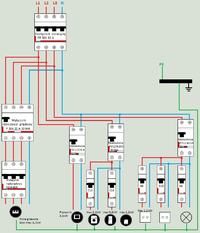 Diagram of electrical installation in the apartment - opinion Diagram of electrical installation in the apartment - opinion