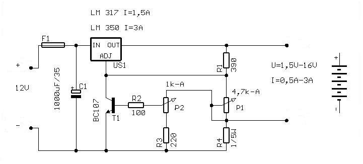 transistor 14 z smd 64  Å‚adowania do (auto) akumulatorów  Prostownik