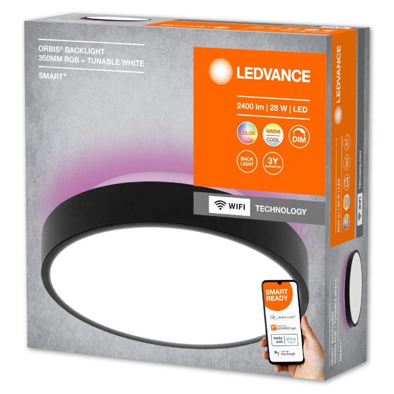 Jak sflashować Ledvance SMART+ Orbis Backlight RGBCW z OpenBeken?