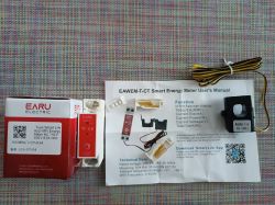 Components of the EAWEM-T-CT energy meter purchased on Aliexpress.
