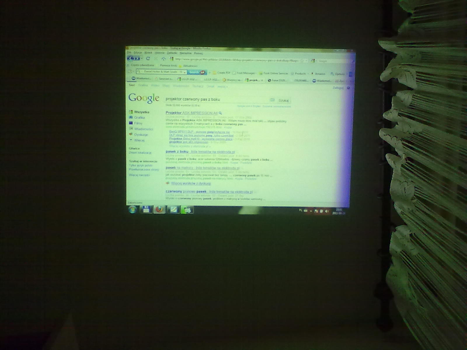 LG LPXG2 Problem z obrazem elektroda.pl