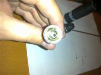 Antena Sirio AS100 po dłuższym użytkowaniu, wysoki SWR.