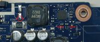 Samsung NP-R510 - Układ ładowania ISL6256, napięcia prawidłowe, brak ładowania