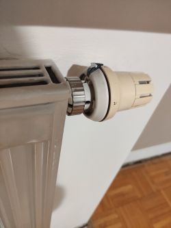 Problem z demontażem głowicy termostatycznej Danfoss