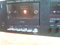 Magnetofon UNITRA ZRK M 7011 - nie można nagrać na komputer