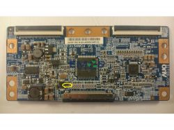 Sony KDL-37EX402 - Brak obrazu, sprawdzenie napięć na T-Con T315HW04.V0