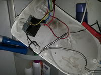 Osmolony kabel od czujnika termostatu w bojlerze Osmolony kabel od czujnika termostatu w bojlerze