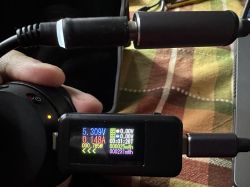 Przejściówka ładowarka DELL - USB-C oraz tester napięć USB-C