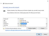 Instalacja drukarki OKI 3320 na Windows 10 z użyciem przejściówki USB do LPT