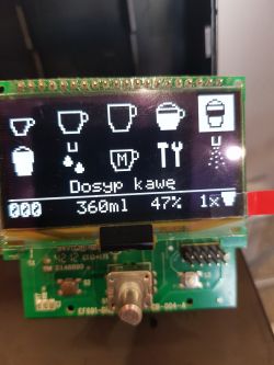 NIVONA Caferomatica 830 Coffee Machine: Damaged Display Repair, AliExpress Replacement