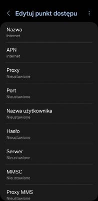 Komunikat: Witryna jest nie osiągalna. Brak dostępu do Internetu// Samsung A51. Orange/Android