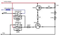 Schemat podłączenia automatycznego włącznika świateł mijania AWS01