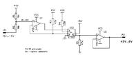 Jak zamienić napięcie DC 5V...-5V na DC 0V...5V z inwerterem i transoptorem?