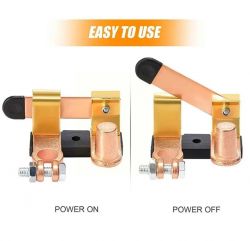 Zimowe ręczne wspomaganie akumulatora samochodowego.