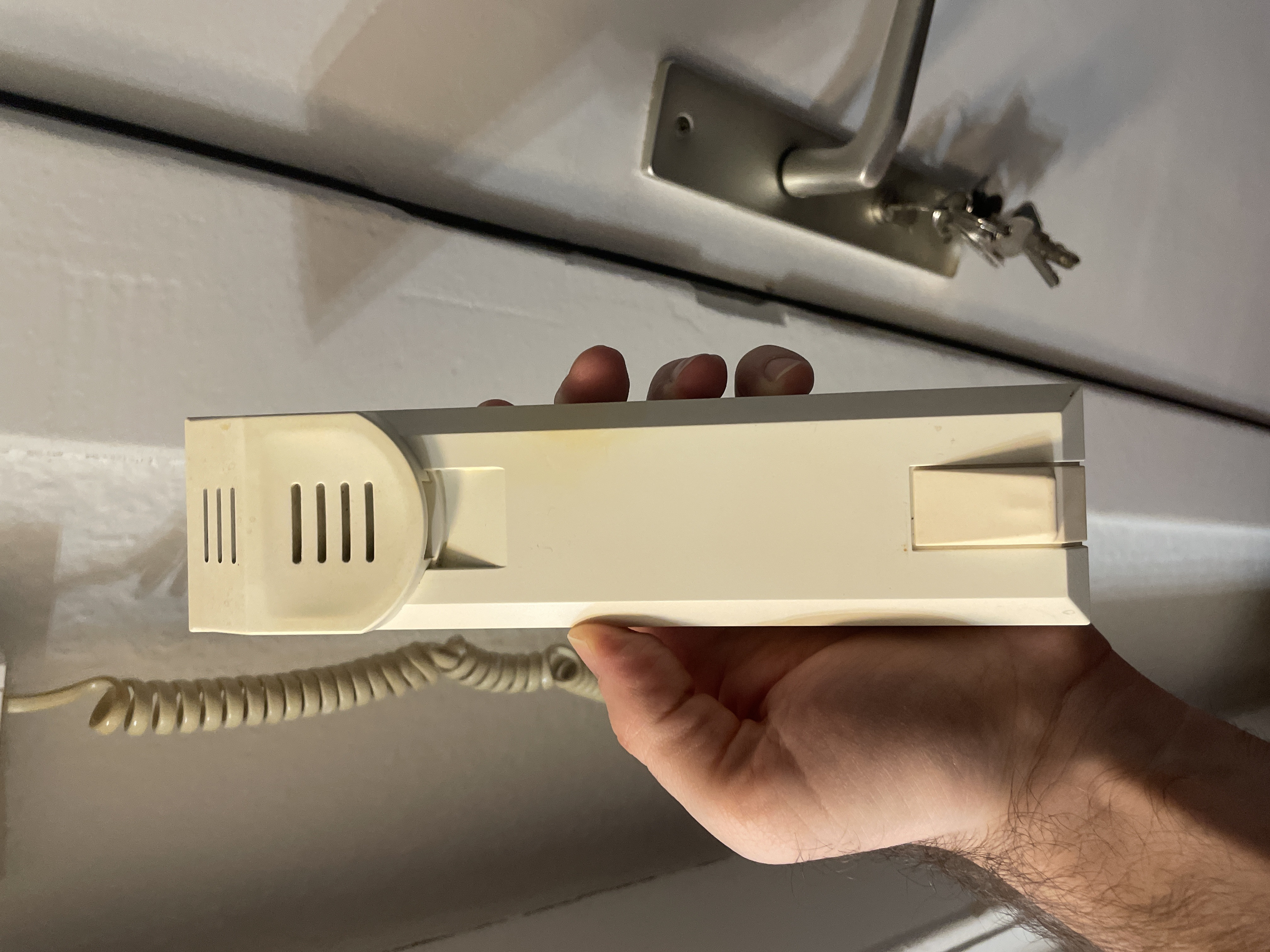 How to silence a loud intercom and change the ringtone?
