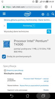 Czy uda się wymienić w Acer Aspire 7736G procesor na Core 2 Duo T9900?
