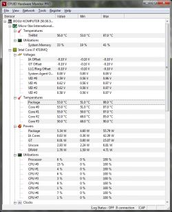 MSI GT70 2PC Dominator - undervolt grafiki GTX 870M - obniżenie temperatury.