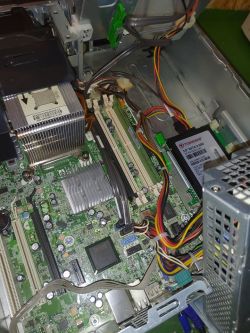 HP Compaq dc7900 - Komputer nie chce przejść przez BIOS