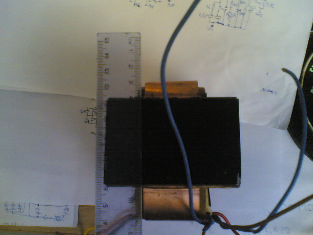 Trafo ok 500VA - problem z nagrzewaniem się