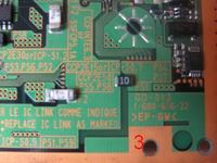 Playstation 2 bezpiecznik oraz odlutowany kabel.