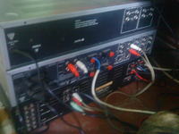 Jak podłączyć dwa wzmacniacze razem + korektor??