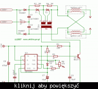 Generator wysokiego napięcia z cewek zapłonowych. Generator wysokiego napięcia z cewek zapłonowych.