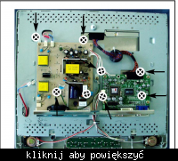 Belinea 101750 (111708) -przetwornica, gasnące podświetlenie