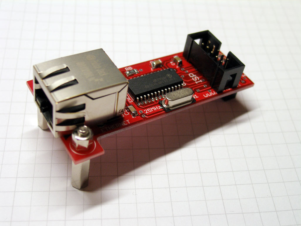 New card Ethernet ENC28J60 – as a module for a set | Forum for Electronics