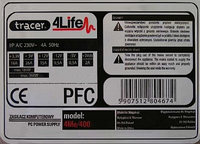 TRACER model: 4life-400 tranzystory 2N60 i 2SK2996... TRACER model: 4life-400 tranzystory 2N60 i 2SK2996...