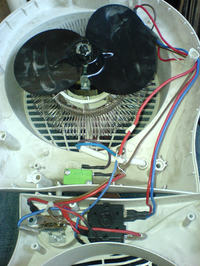 Ogrzewacz elektryczny- kłopoty z wentylatorem