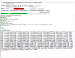 Screenshot of BK7231 Easy UART Flasher showing a Reading failed error during firmware backup attempt.