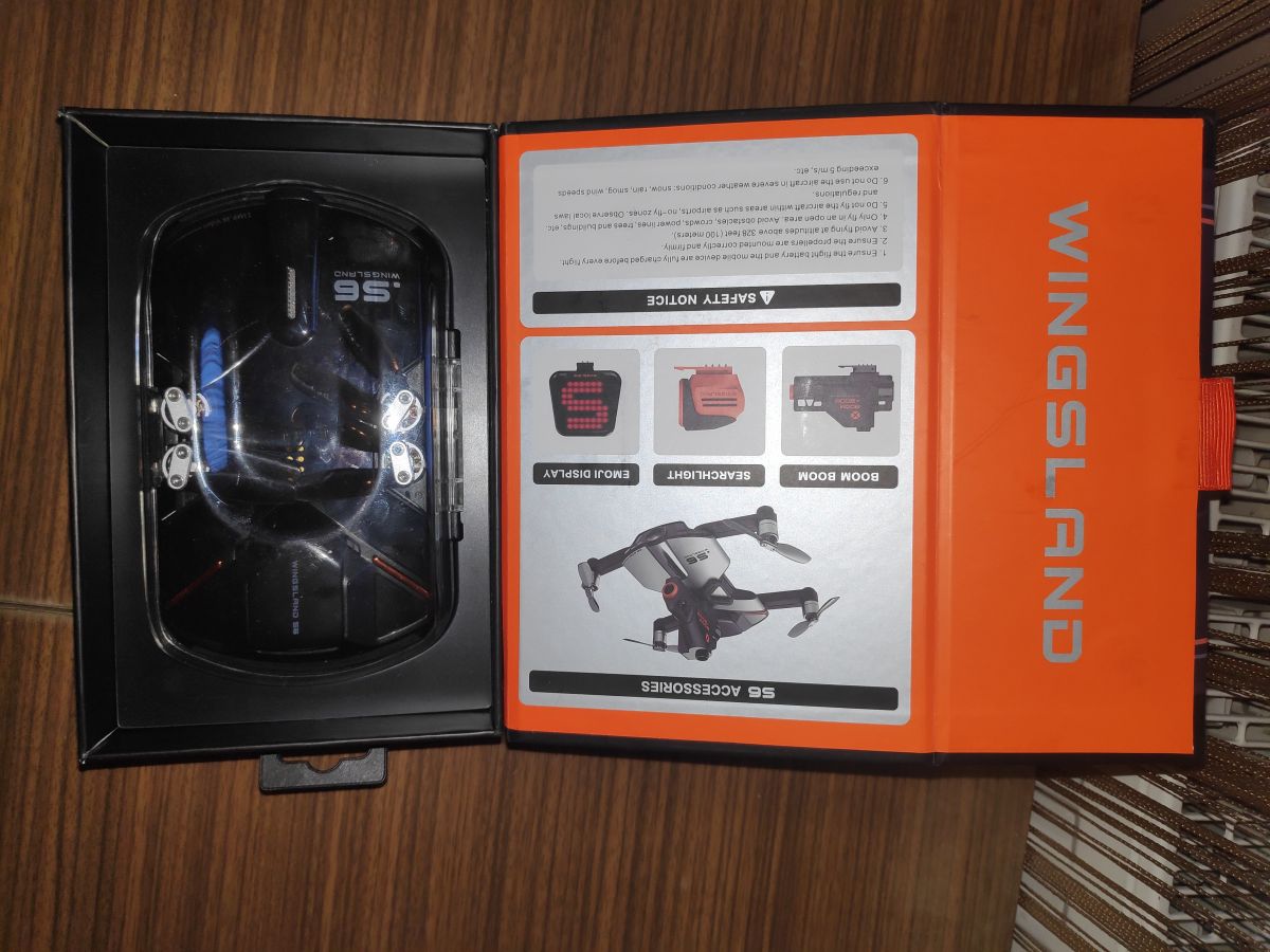 [Sprzedam] Quadrocopter Wingsland S6 RtF, zakupiony 04.2020, 2 baterie ...