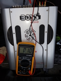 Boss BA-2900 - Brak sygnału na kanałach, dioda Power świeci, wentylator działa