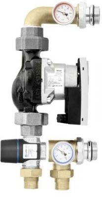 Connecting Underfloor Heating and Two Radiators: TECE Mixing Pump or RTL Valve?