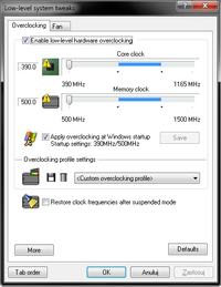 Zbyt wysoka temperatura karty graficznej
