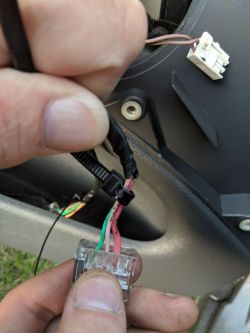 Renault Laguna II 1.8 - Podłączenie elektrycznych lusterek